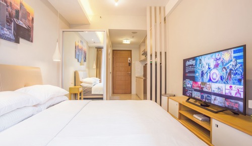Estudio Deluxe, balcón, vistas a la ciudad