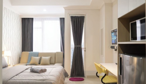 Estudio Deluxe, balcón, vistas a la ciudad