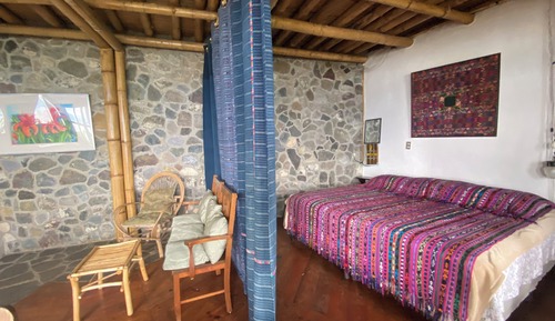 Cabaña Confort, balcón, vistas al lago