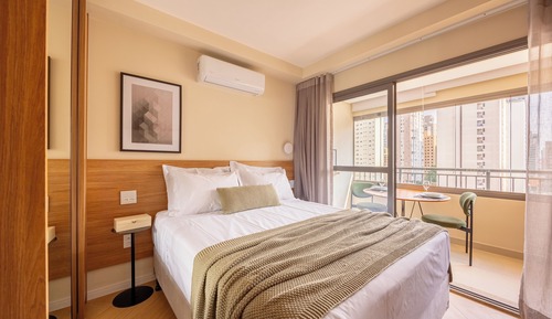 Estudio Deluxe, balcón