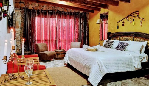 Habitación superior, vistas al jardín