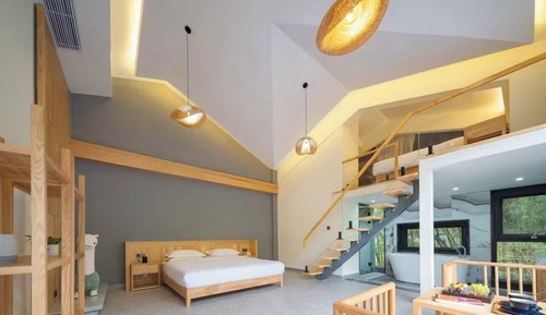 Suite familiar, vistas a la colina