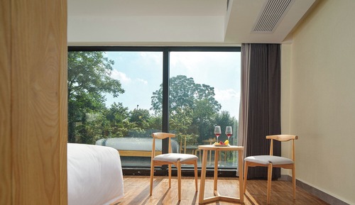 Habitación de luna de miel doble, vistas a la colina