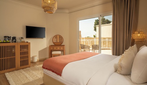 Habitación Deluxe con 1 cama doble o 2 individuales, vistas al jardín