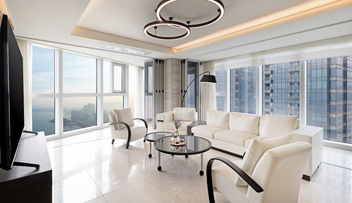 Suite ejecutiva, vistas al mar