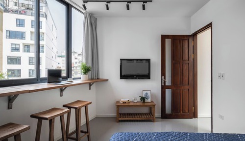 Habitación económica doble, vistas a la ciudad