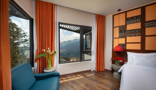 Habitación Premium con 1 cama doble o 2 individuales, vistas a la montaña