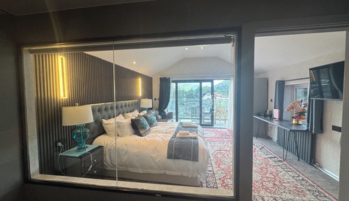Suite estudio Deluxe, balcón, vistas a la montaña