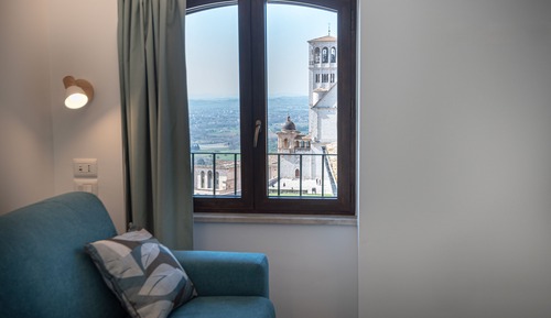 Habitación cuádruple, vistas a la ciudad