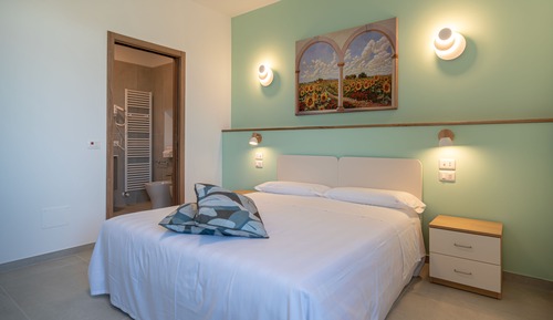 Habitación doble, vistas a la montaña