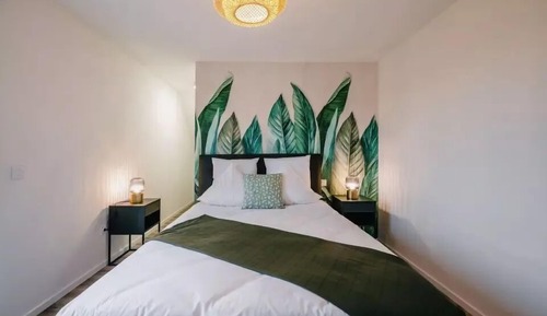 Apartamento de lujo, balcón
