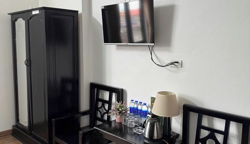 Habitación superior, 2 camas dobles, vistas a la ciudad