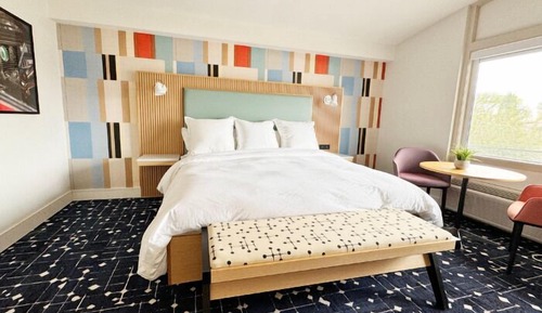 Habitación Deluxe, 1 cama de matrimonio grande con sofá cama