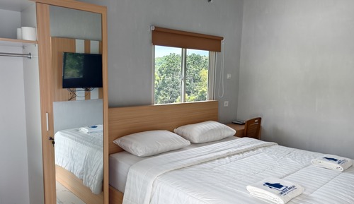 Habitación estándar doble, balcón, vistas a la colina
