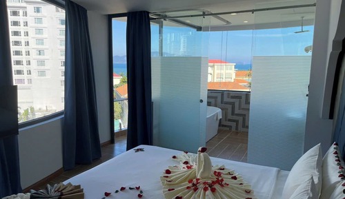Habitación sénior doble, vistas al mar