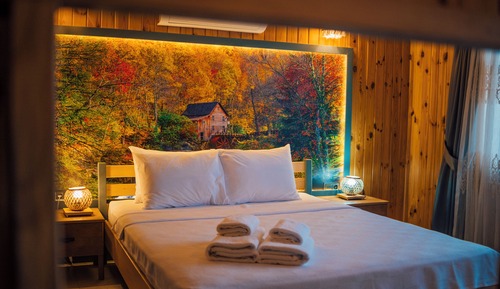 Bungalow familiar, vistas al lago