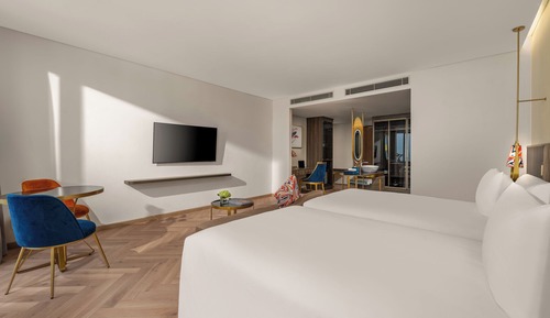 Habitación Deluxe, 2 camas individuales, vistas a la ciudad
