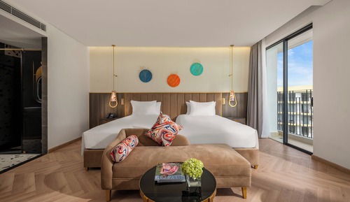 Habitación Deluxe, 2 camas individuales, vistas al mar