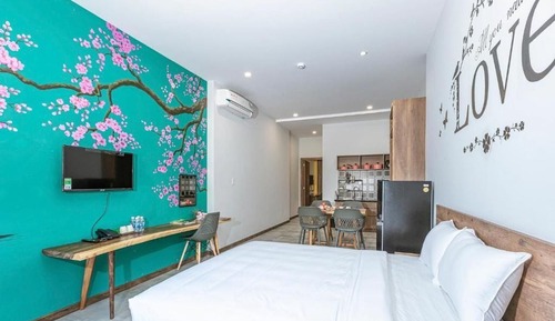 Suite junior, 2 camas de matrimonio