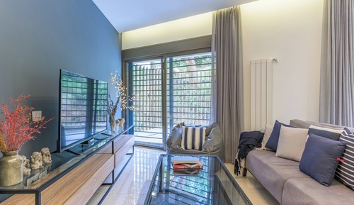Apartamento, 2 habitaciones, cocina, vistas a la montaña