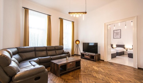 Apartamento, varias camas, cocina