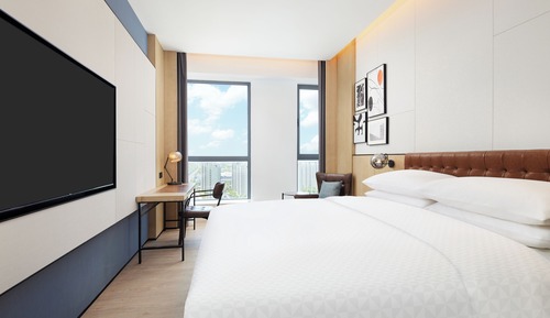 Habitación tradicional, 1 cama de matrimonio grande, no fumadores, vistas a la ciudad