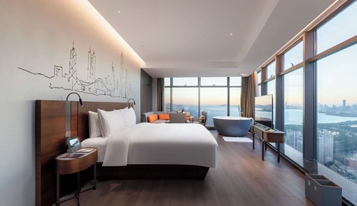 Suite ejecutiva, vistas a la ciudad