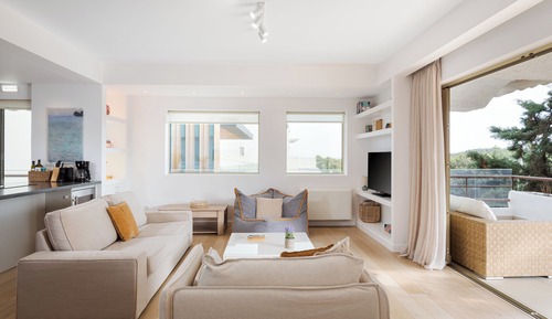 Apartamento exclusivo, balcón, vistas al mar