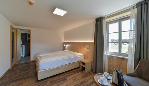 Habitación superior con 1 cama doble o 2 individuales