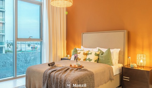 Apartamento de lujo, balcón, vistas al lago
