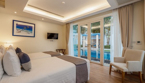 Villa, 2 habitaciones, vistas al mar