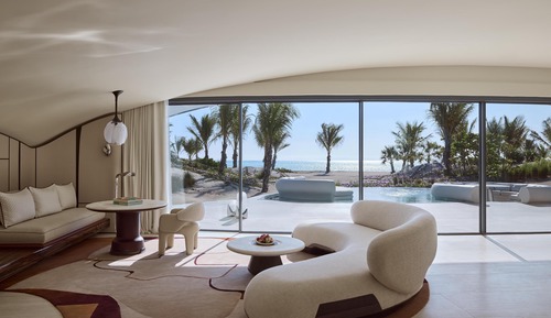 Villa, vistas a la playa