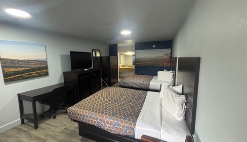 Habitación, 2 camas de matrimonio, fumadores
