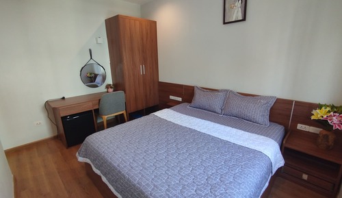 Apartamento básico, vistas al patio