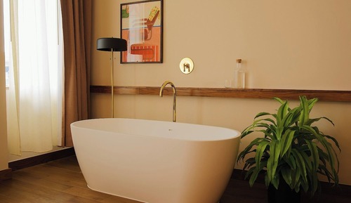 Suite, 1 cama de matrimonio grande, bañera