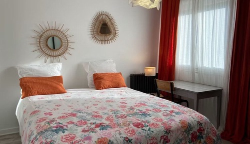Dúplex Deluxe, 1 cama doble, no fumadores, vistas al jardín