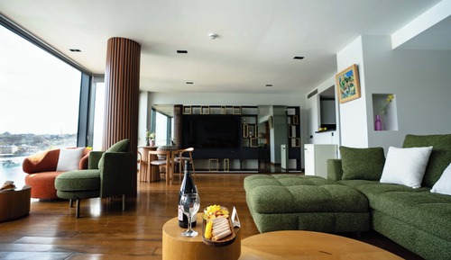 Apartamento City, vistas al mar