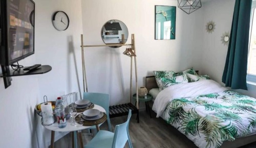 Estudio estándar, 1 cama doble, no fumadores, cocina