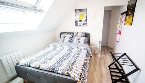 Estudio superior, 1 cama doble, no fumadores, cocina básica