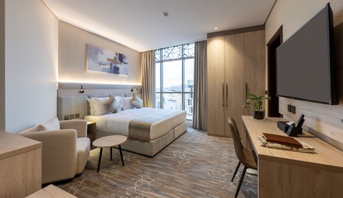 Suite estudio Deluxe, 1 cama de matrimonio grande