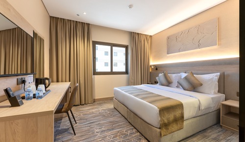 Habitación económica, 1 cama de matrimonio grande