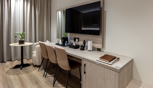 Habitación Deluxe, varias camas, accesible en silla de ruedas