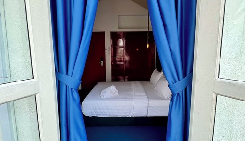 Habitación Deluxe doble, 1 cama de matrimonio, no fumadores, balcón
