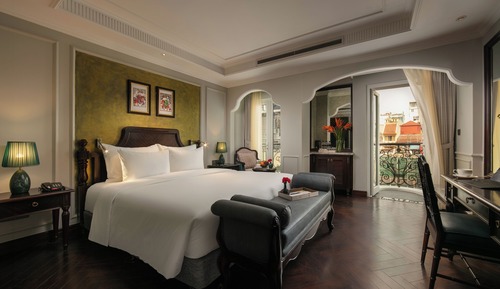 Suite junior, balcón, vistas a la ciudad