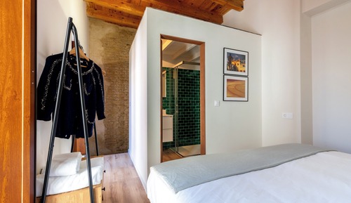 Apartamento de lujo, balcón, vistas a la ciudad