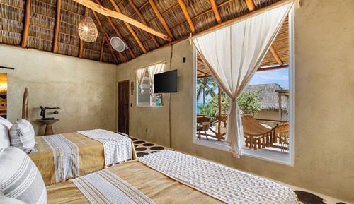 Cabaña Deluxe, vistas al mar