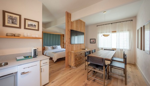 Suite estudio junior, vistas al patio