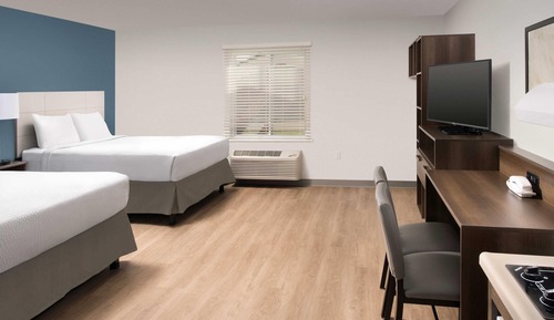 Habitación, 2 camas de matrimonio, accesible para personas con discapacidad, no fumadores