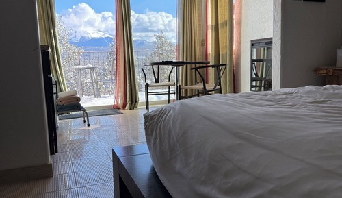 Habitación individual, vistas a la montaña