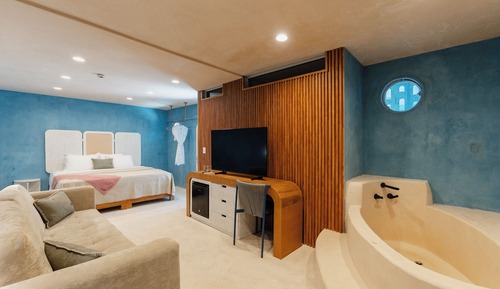 Habitación de lujo, balcón